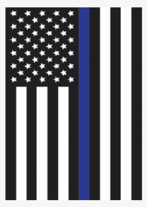 Thin Blue Line Garde - Law Enforcement Flag