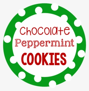 Cookie Mix In A Jar Printable Gift Tags - Chocolate Peppermint Cookie Labels