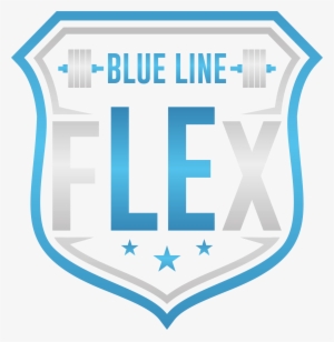 Police Fitness Thin Blue Line Flex Bodybuilding