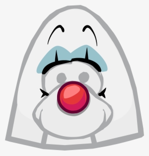 Clown Face Paint Icon - Club Penguin Clown Face Paint