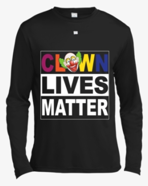 Clown Lives Matter T Shirt Happy Red Nose Clown Parody