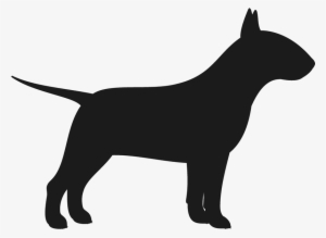 Terrier Silhouette At Getdrawings - English Bull Terrier Silhouette