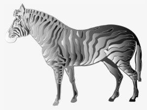 This Free Icons Png Design Of Monochrome Zebra
