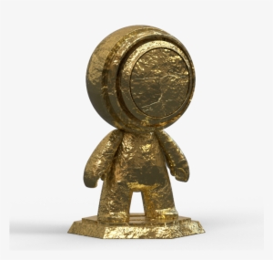 Goldleafss3 - Bronze Sculpture
