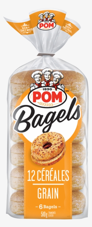 Pom® 12 Grain Bagels - Bagel Sesame Pom