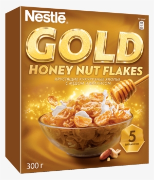 Nestle® Gold® Готовый Завтрак Honey Nut Flakes 300 - Nestle