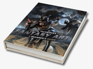 "digital Techniques For Fantasy Art" Book Cover Illustration - Scifi & Fantasy Art Book
