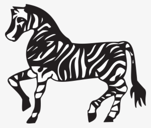 Big Image - Zebra Black And White Png