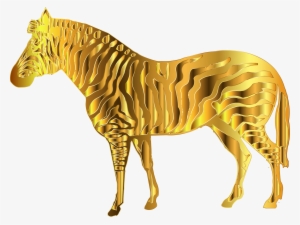 This Free Icons Png Design Of Gold Zebra
