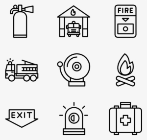 Fire Department Collection - Couple Icon Transparent Background