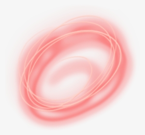 Neon Swirl Wind Twister Circles Red Orange Peach - Neon Circle Transparent Red