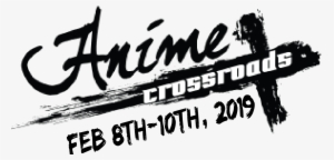 Anime Crossroads - Anime Black And White Logo