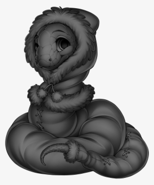 Fluffy Snake Base - Illustration
