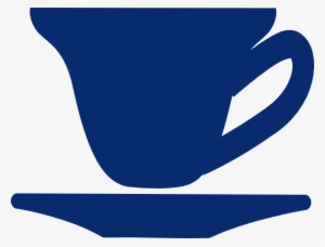 Tea Set Clipart - Blue Tea Cup Clip Art
