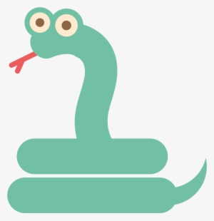 Duck Snake Cartoon - Snake Flat Png