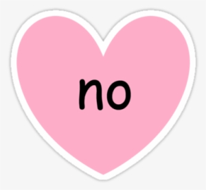 "no" Candy Heart Valentine ♥ ♡ By Star-sighs - Crescer No Campo