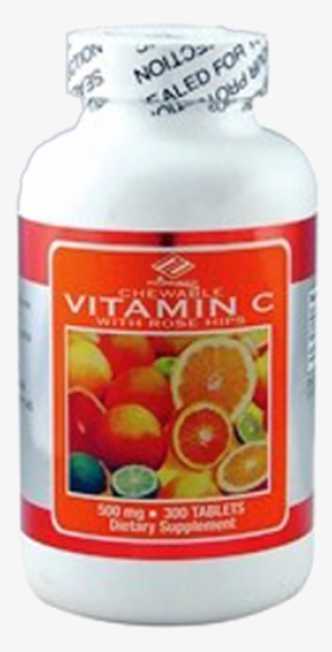 Nu Health Vitamin C Chewable 500mg 300 Tablets