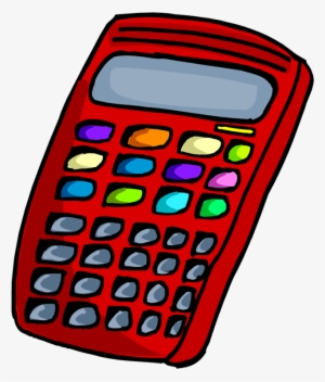Science Clipart Red - Scientific Calculator Clipart