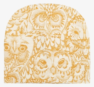 Soft Gallery Beanie Golden Glow - Soft Gallery Owl Beanie (cream) 4-6 År