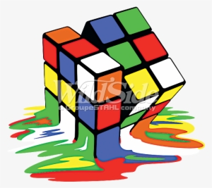 Melting Rubik's Cube - Rubik's Cube Melting