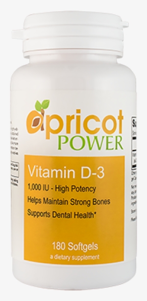 Vitamin D3 Softgel - Apricot Power Aloe Vera Capsules