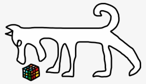 this free icons png design of dog and rubik's cube