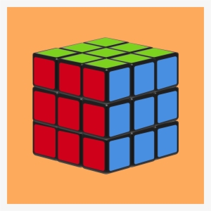 38- Rubiks Cube - Shades Of Gray Rubik's Cube