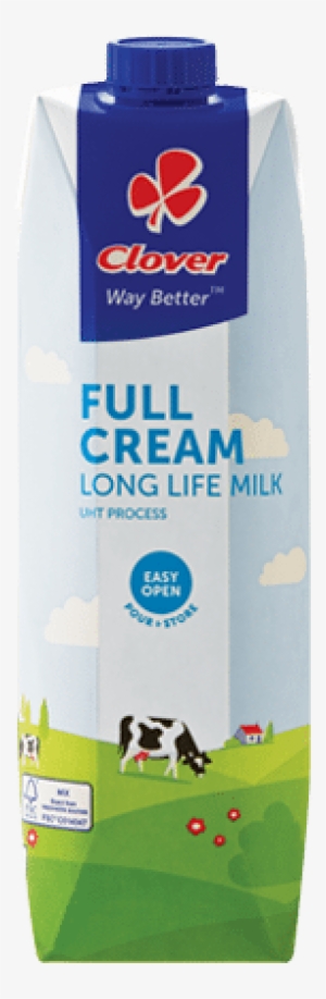 Clover Long Life Full Cream Milk - Clover Low Fat Milk