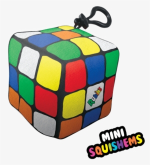 Picture Of Rubik's® Cube Squishem - Iscream Rubiks Cube 3d Microbead Pillow By Iscream