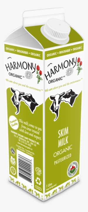 Organic Skim Milk One Litre Carton - One Carton Of Milk