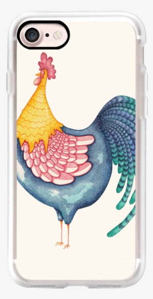 Casetify Iphone 7 Classic Grip Case - Rooster Wall Clock