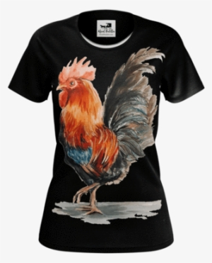 Traditional Rooster Women's T-shirt - Art