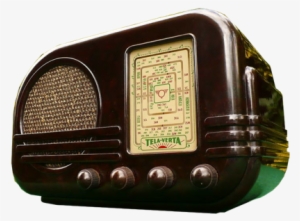Png Stock S Deco Tele Verta Bakelite Radios - 1940s Radio Png