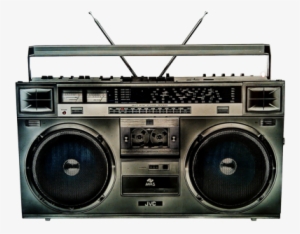Vintage Radio Icons Via - Old Boom Box Png