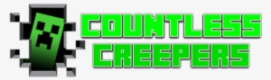 countless creepers mod - 3d minecraft wall stickers