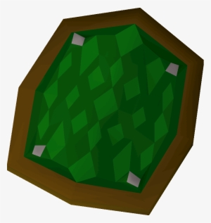 Green D'hide Shield - Wood