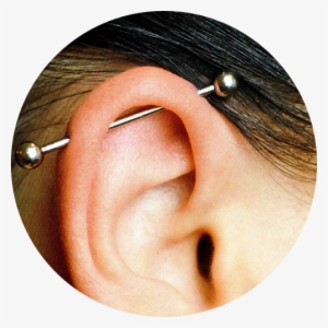 Industrial Piercing - Industrial Ear Piercing Styles