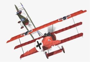 The Red Baron - Red Baron Plane Png