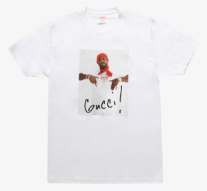 2016 Supreme Gucci Mane Photo T-shirt - 2017 Supreme Box Logo Character Short Sleeve Classic