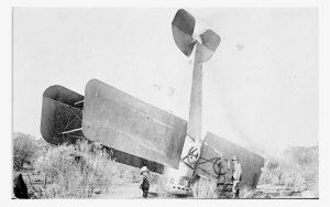 Crashed Kalgoorlie Biplane - Airplane