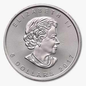 1 Oz Maple Leaf Silver 2017 Obverse - Maple Leaf Silver Coin