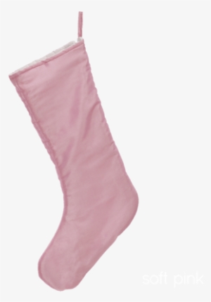 Embroider Buddy Chic Christmas Stocking, Soft Pink