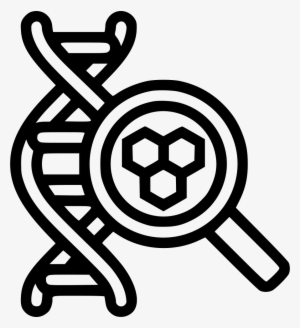 Magnifying Glass Dna Cell - Dna Magnifying Glass Icon