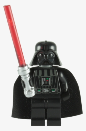 Lego Darth Vader Minifigure With Red Lightsaber