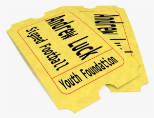 Youth Foundation Raffle Tickets - Tickets Clipart Transparent Background