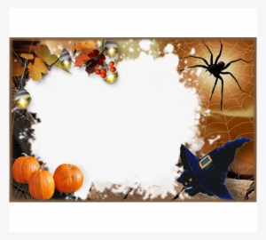 Background Transparent Frame Halloween - Frame Halloween Png