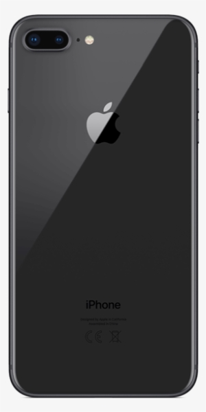 Iphone 8 Plus Png Clip Black And White Library - Back Of Iphone X