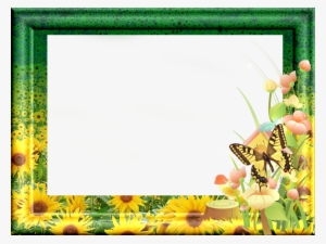 Sunflower Frames And Borders Clipart Borders And Frames - Sunflower Frames And Borders