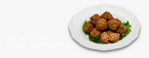 Natural Beef And Pork Meatballs - Meatball