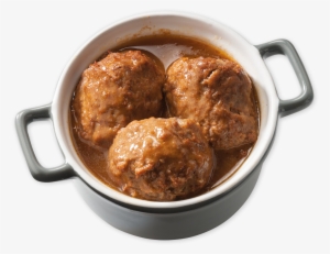 Pre-cooked Meatball Made From 100% Dutch Pork And Beef - Gravy